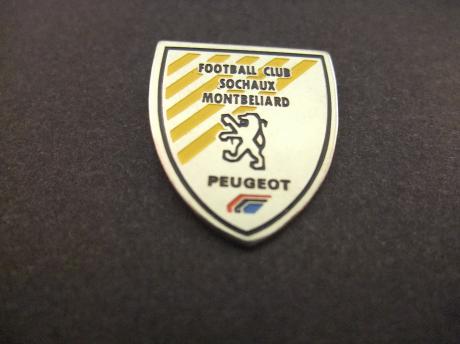 FC Sochaux-Montbéliard Franse voetbalclub sponsor Peugeot